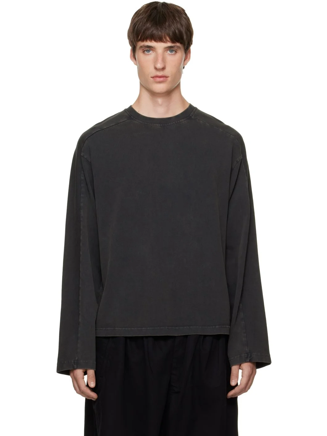 Black Heavy Long Sleeve T-shirt - 1