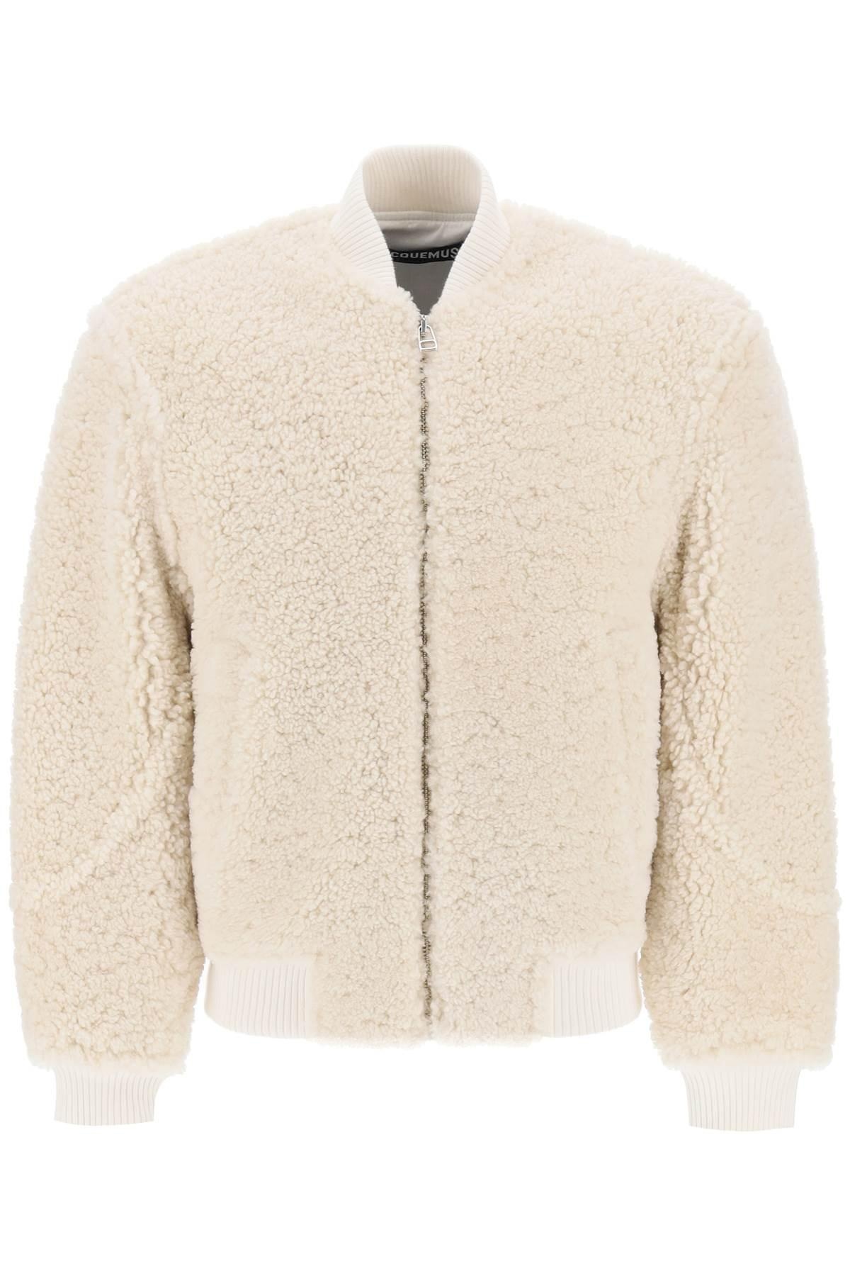 Le Blouson Pilou shearling bomber jacket - 1