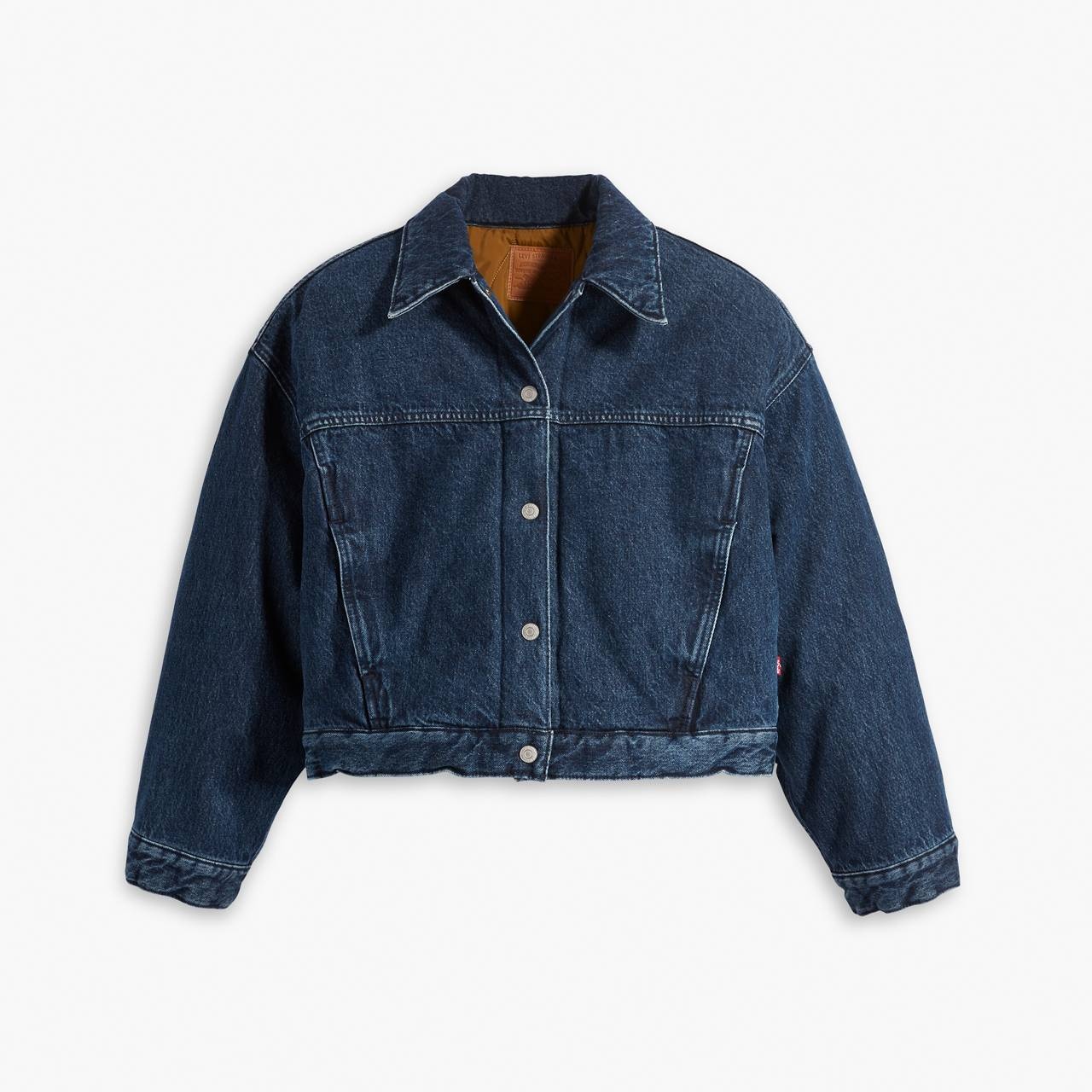 REVERSIBLE BUBBLE TRUCKER JACKET - 5