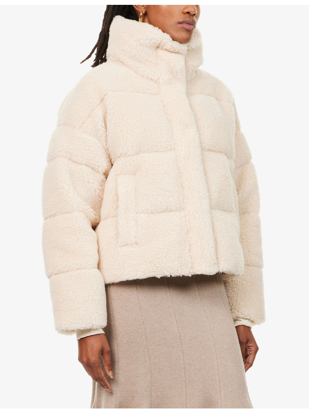 Alfredo Padded Teddy Puffer Jacket - 3