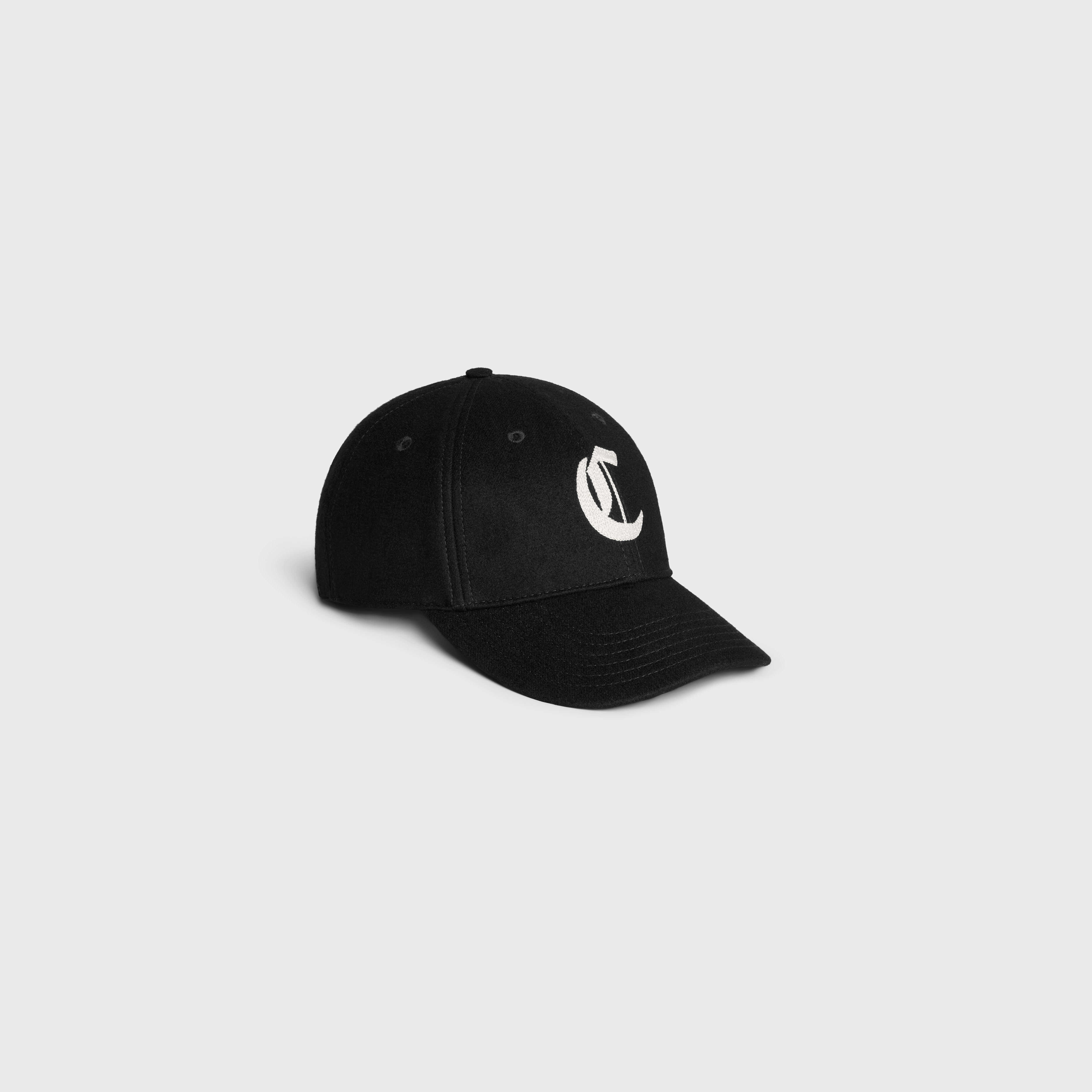 CELINE troubadour baseball cap in flannel | REVERSIBLE