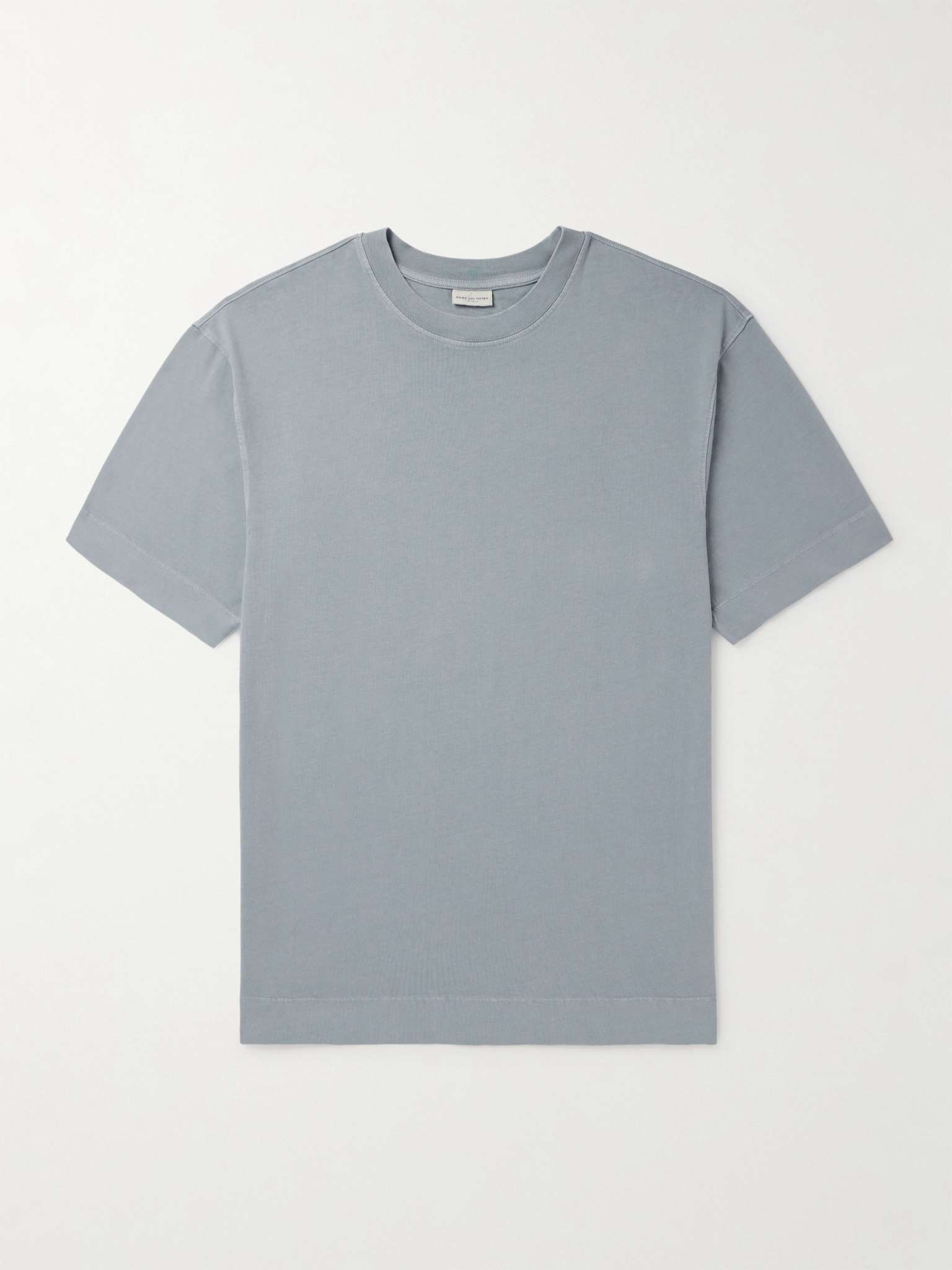 Garment-Dyed Cotton-Jersey T-Shirt - 1
