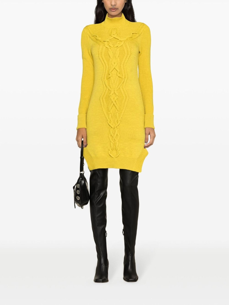 Isabel Marant Atina cable-knit midi dress outlook