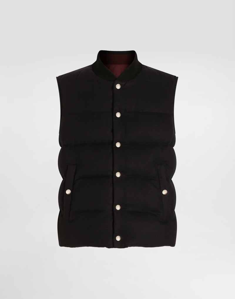 Reversible padded gilet 1