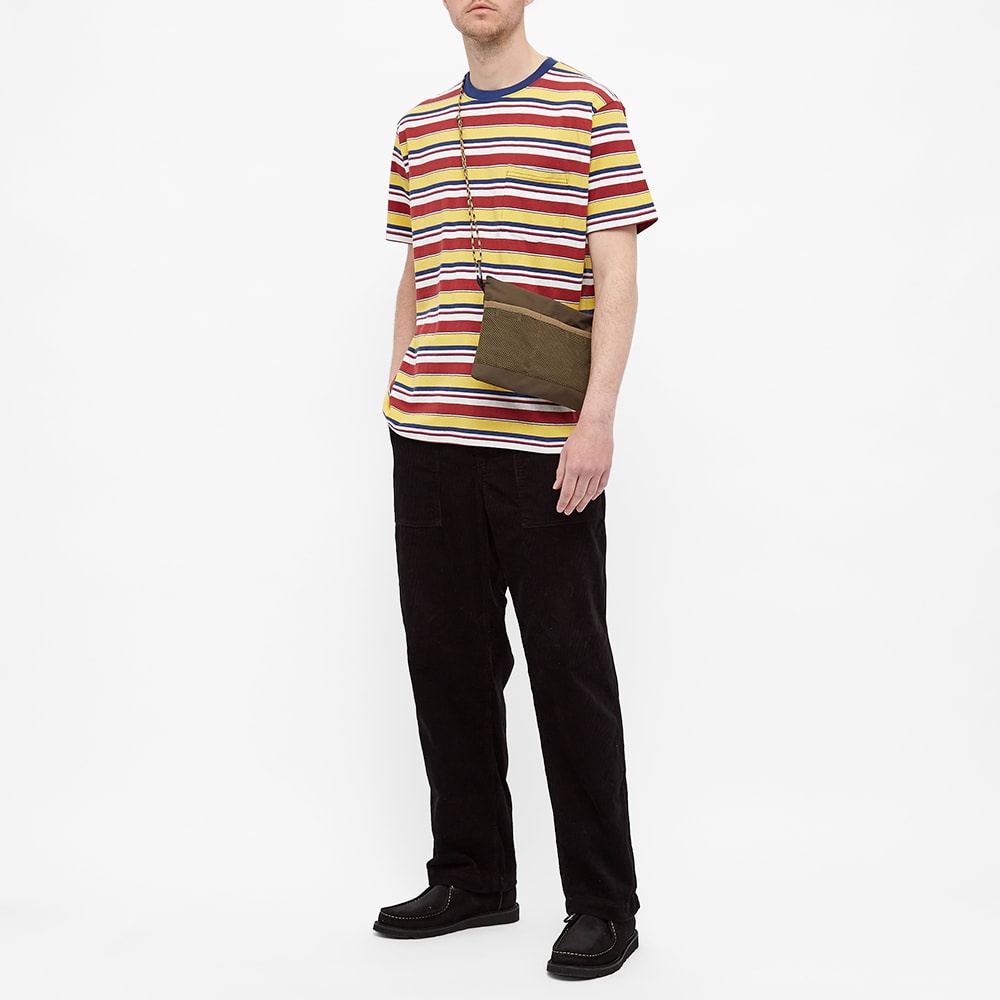 Beams Plus Multi Stripe Pocket Tee - 5