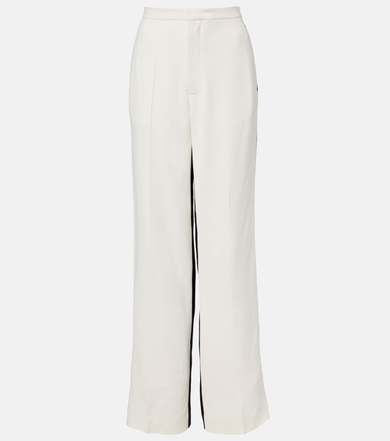 High-rise straight pants 1