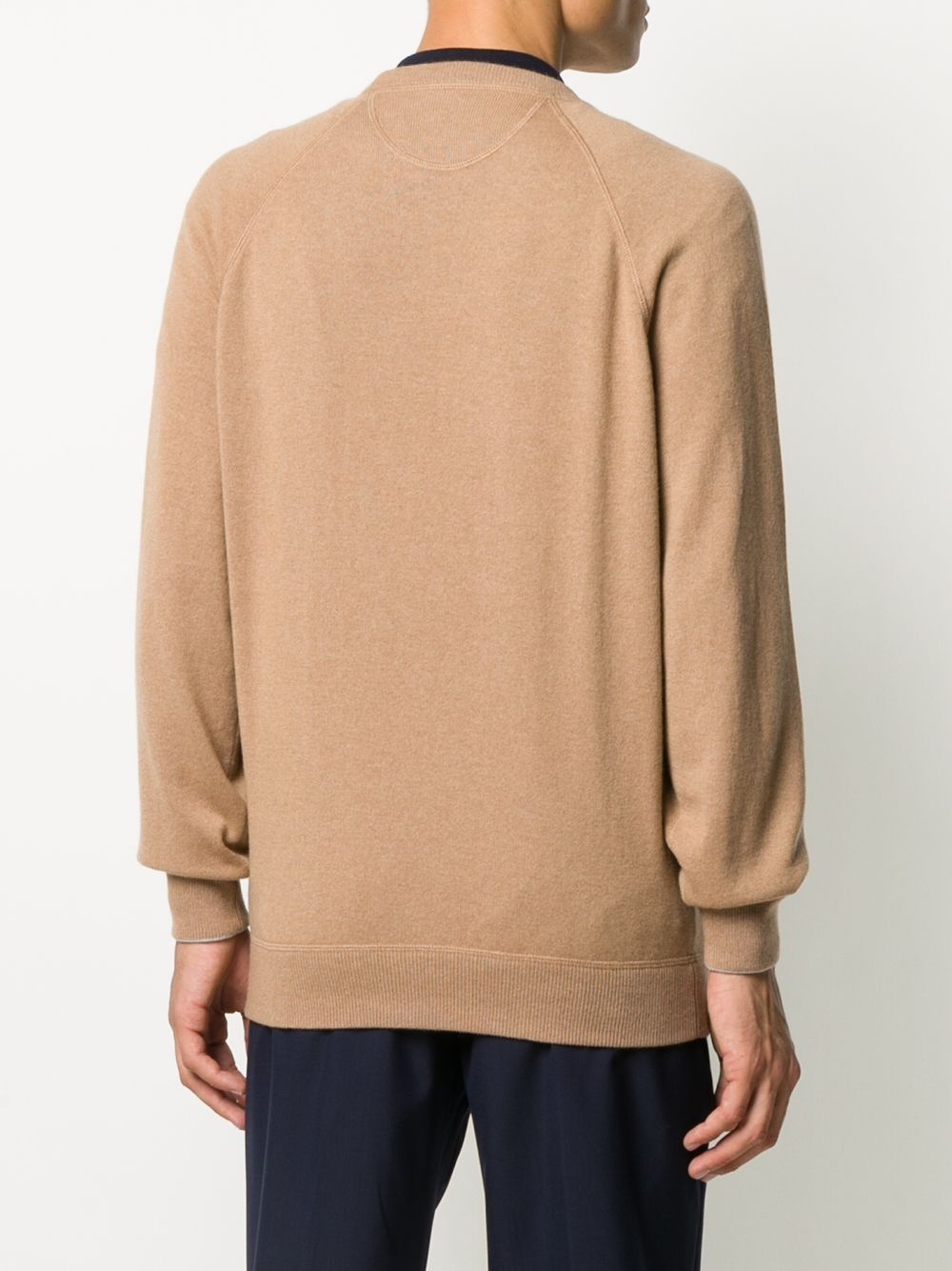 cashmere long sleeve jumper - 4