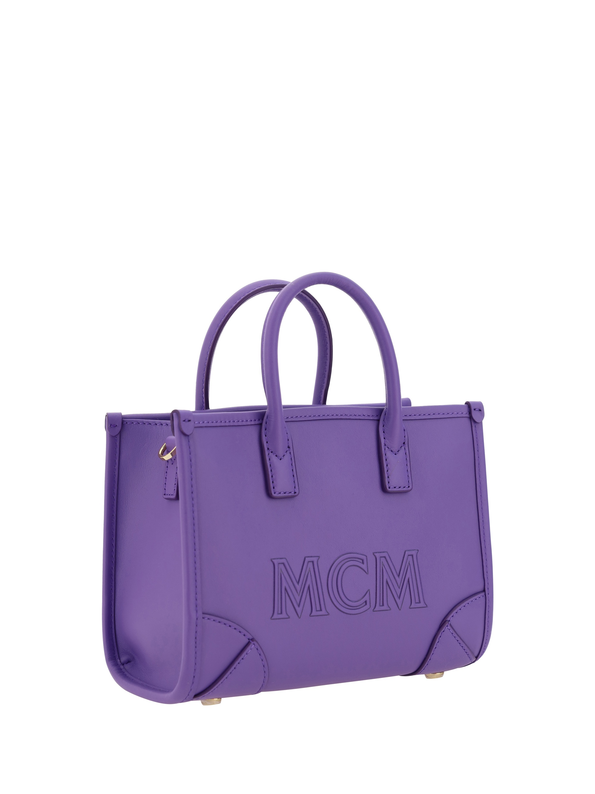 MCM Munchen Leather Tote on SALE