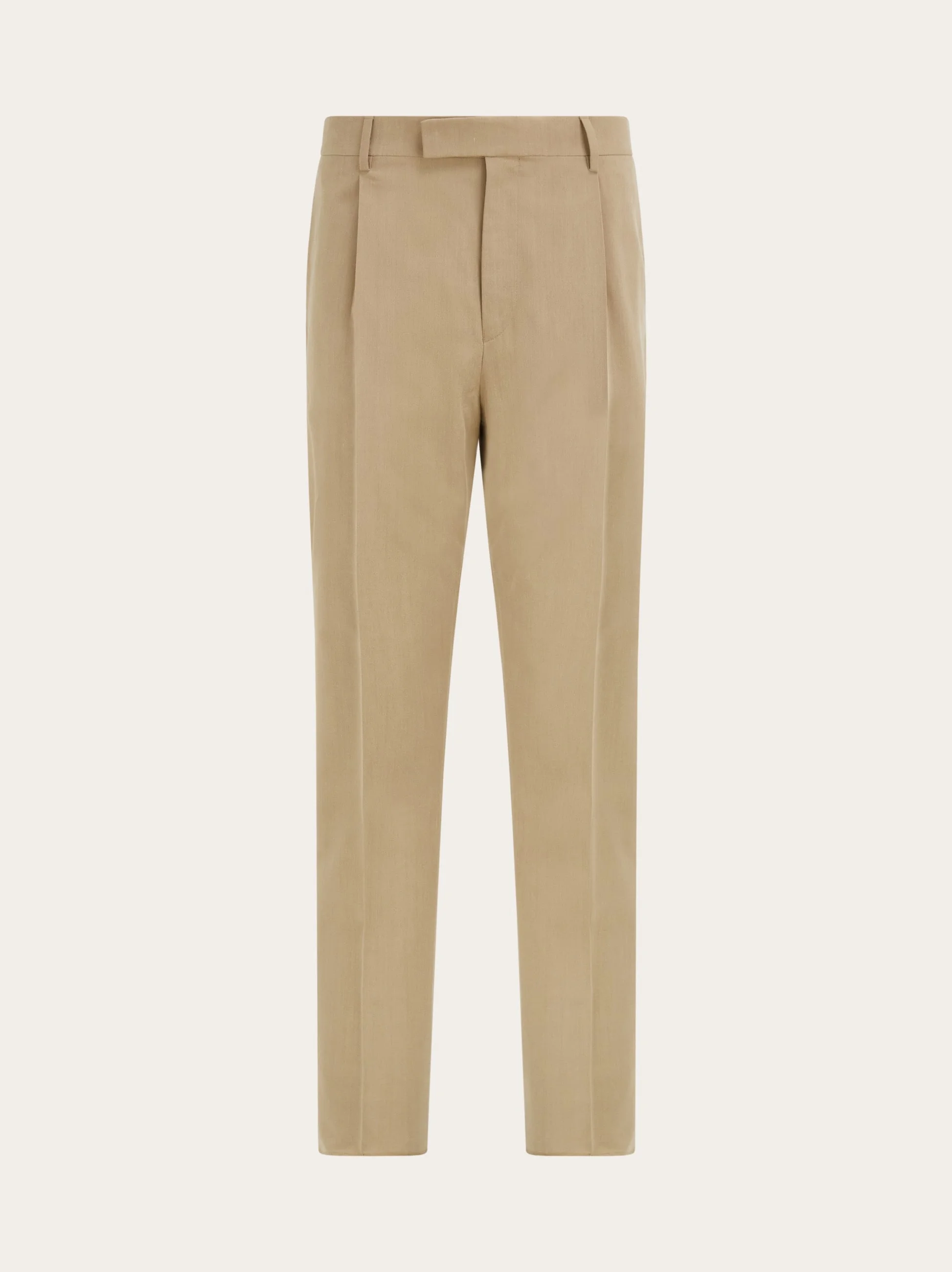Silk and wool tailored trouser - 1