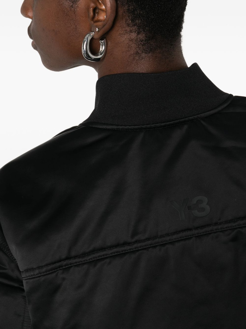 logo-print bomber jacket 5