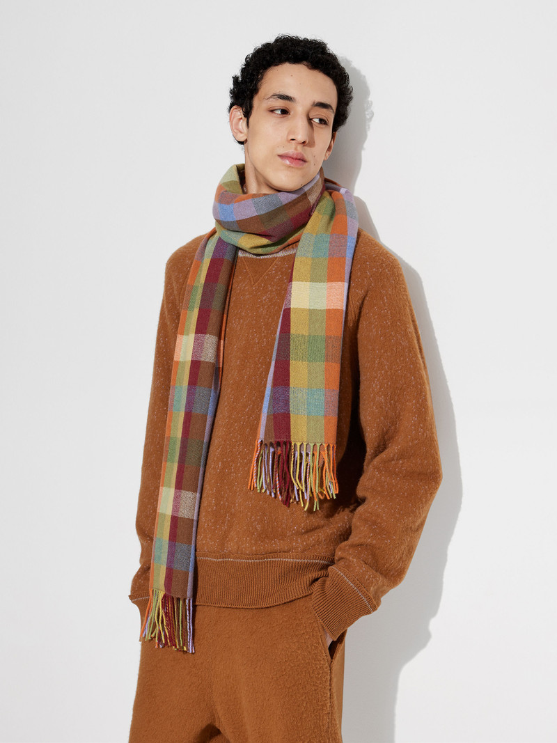 ZEGNA X THE ELDER STATESMAN PURE CASHMERE SCARF 3