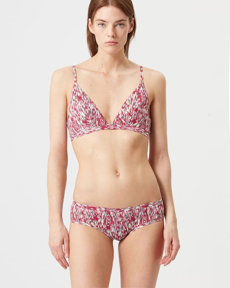 NIALL CAMOUFLAGE PRINTED BIKINI TOP - 4