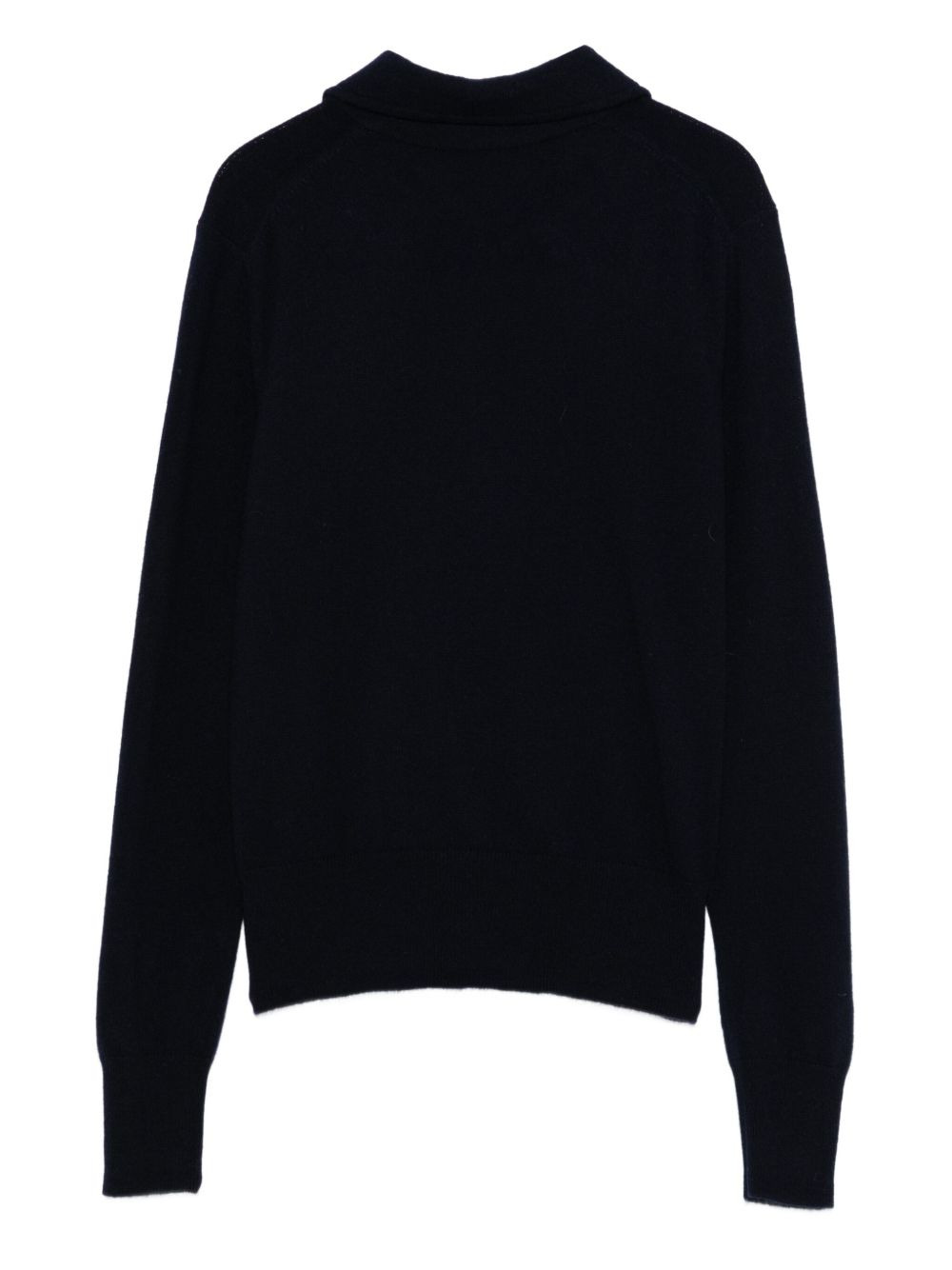 buttoned classic-collar cardigan - 2