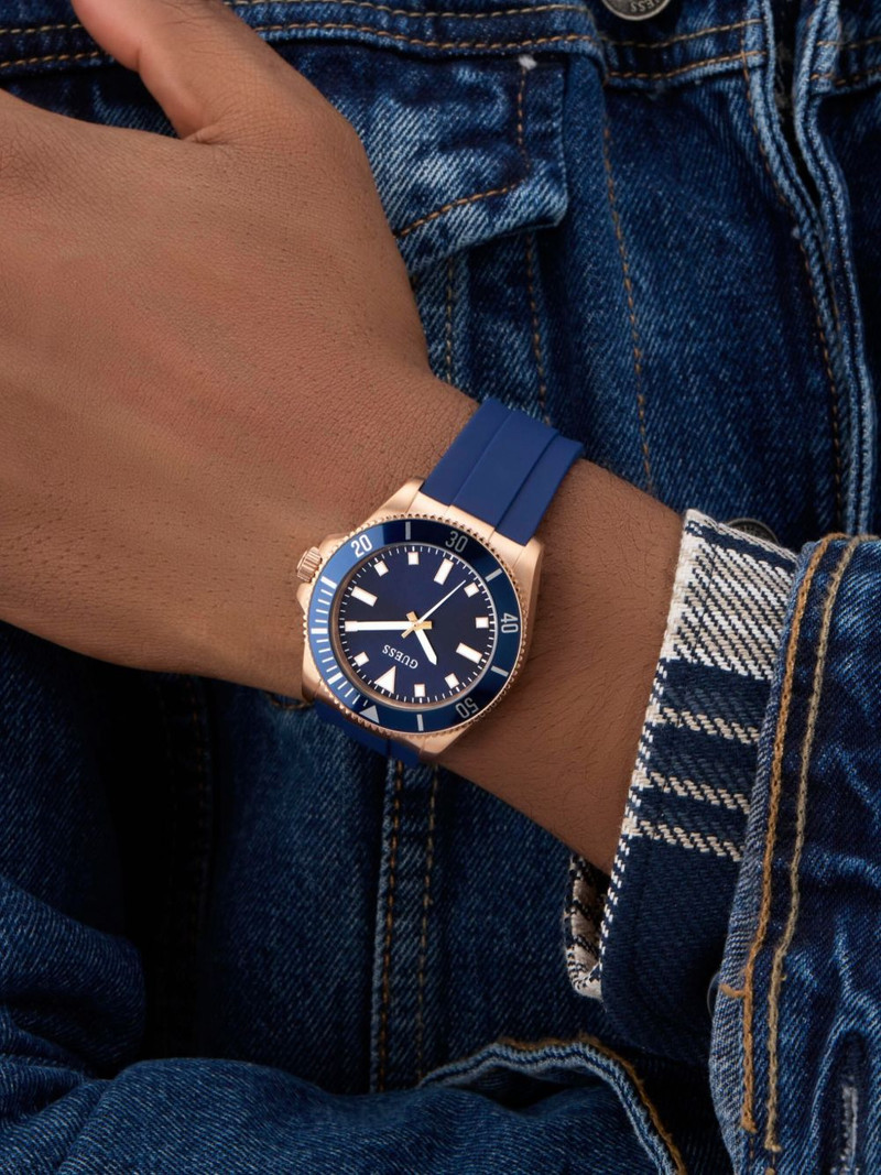 GUESS USA recycled steel 41mm outlook