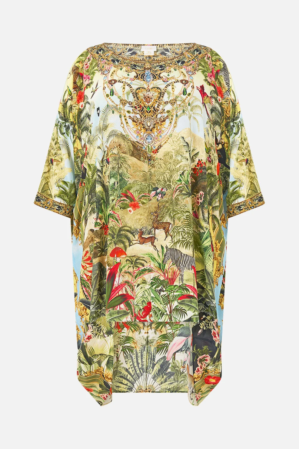 SCOOP BACK HEM DRESS WANDERLUST EMPIRE - 1