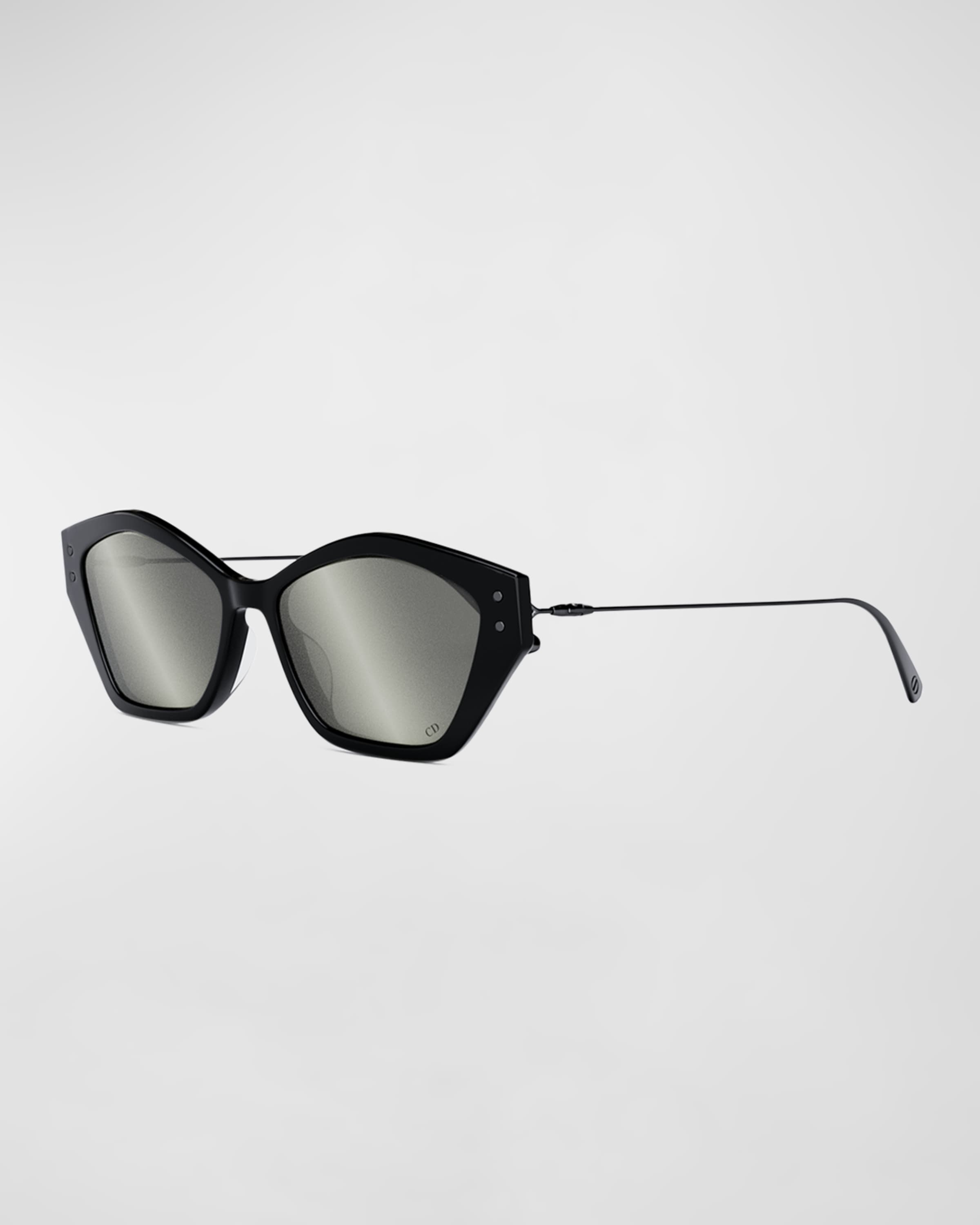 Monogram Hinge Narrow Cat Eye Sunglasses