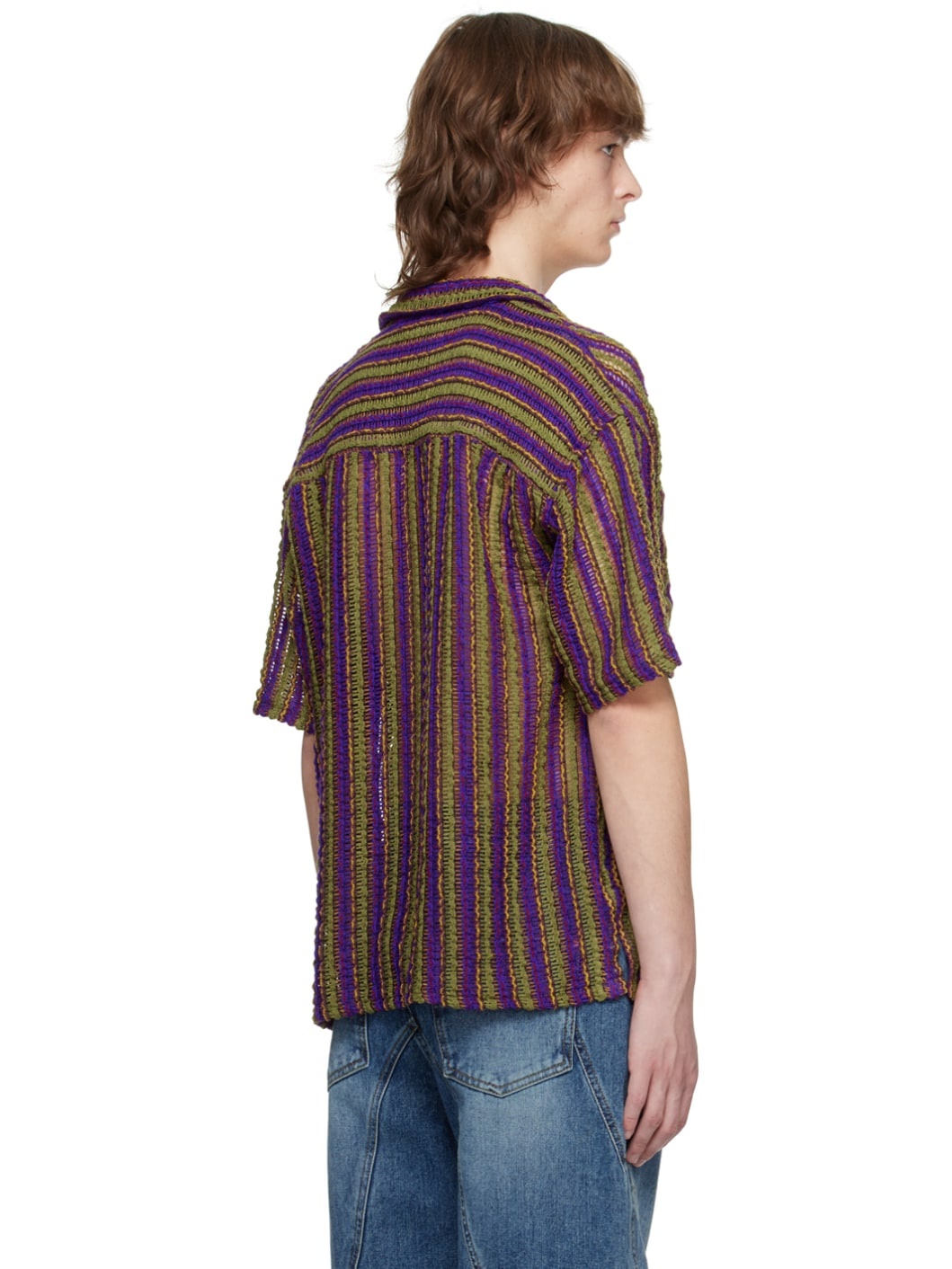 Purple Sheer Shirt - 3