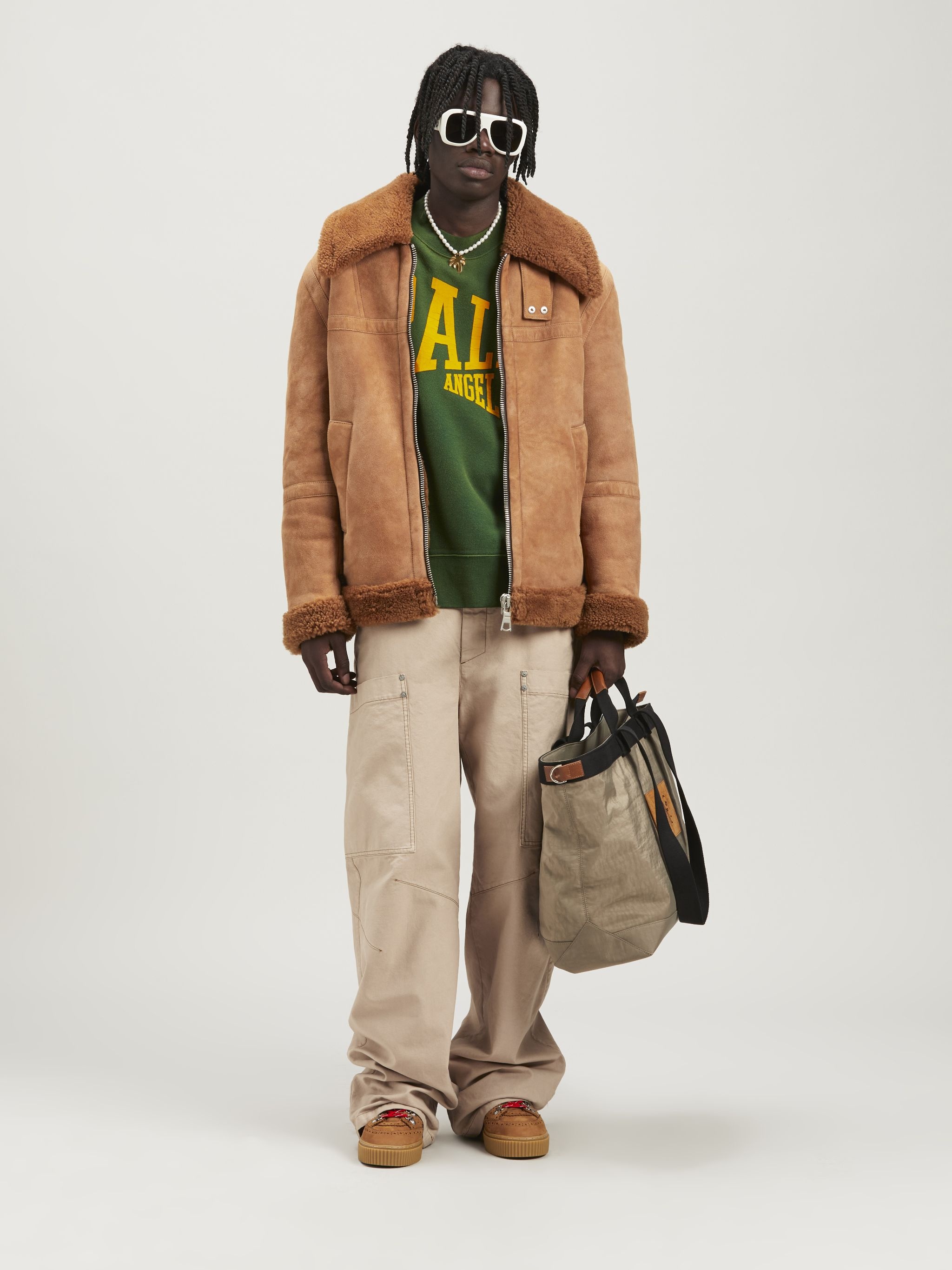 University Shearling Jacket - 2