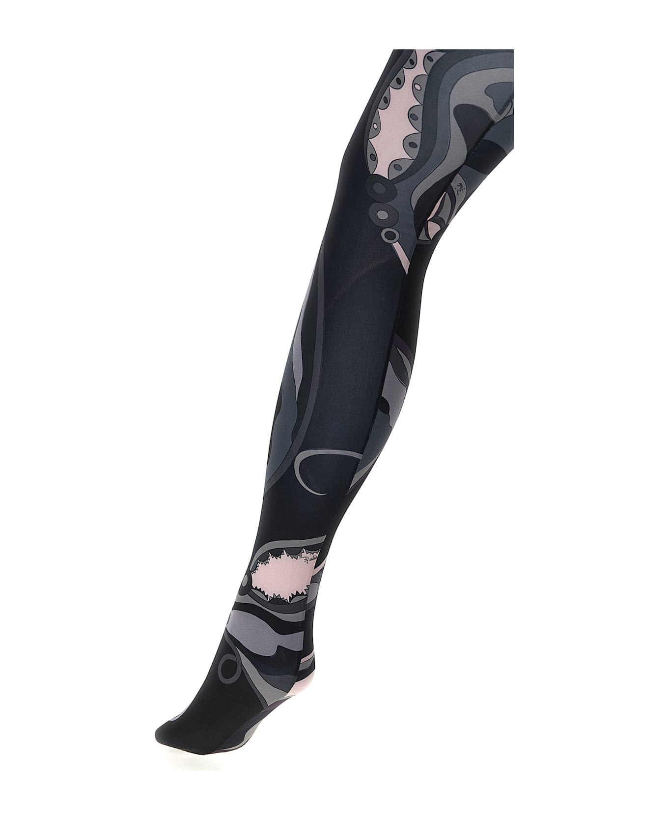 Patterned Printed Tights - 2