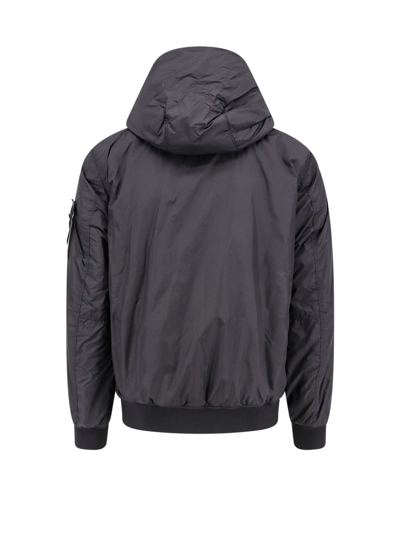 Recycled nylon jacket with hood - 2