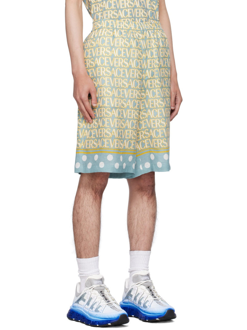 Versace All Over Print Shorts 2
