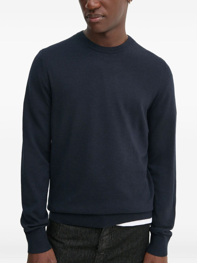 round-neck wool sweater 1