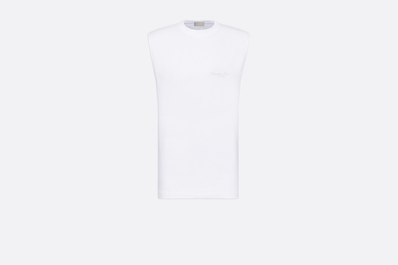 Relaxed-Fit Christian Dior Couture Sleeveless T-Shirt 1