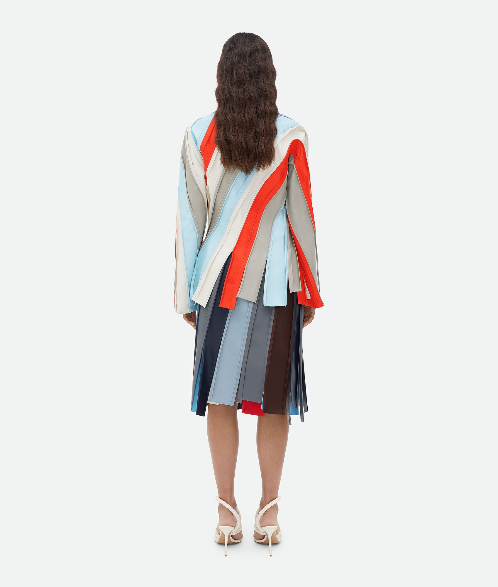Striped Leather Top - 3