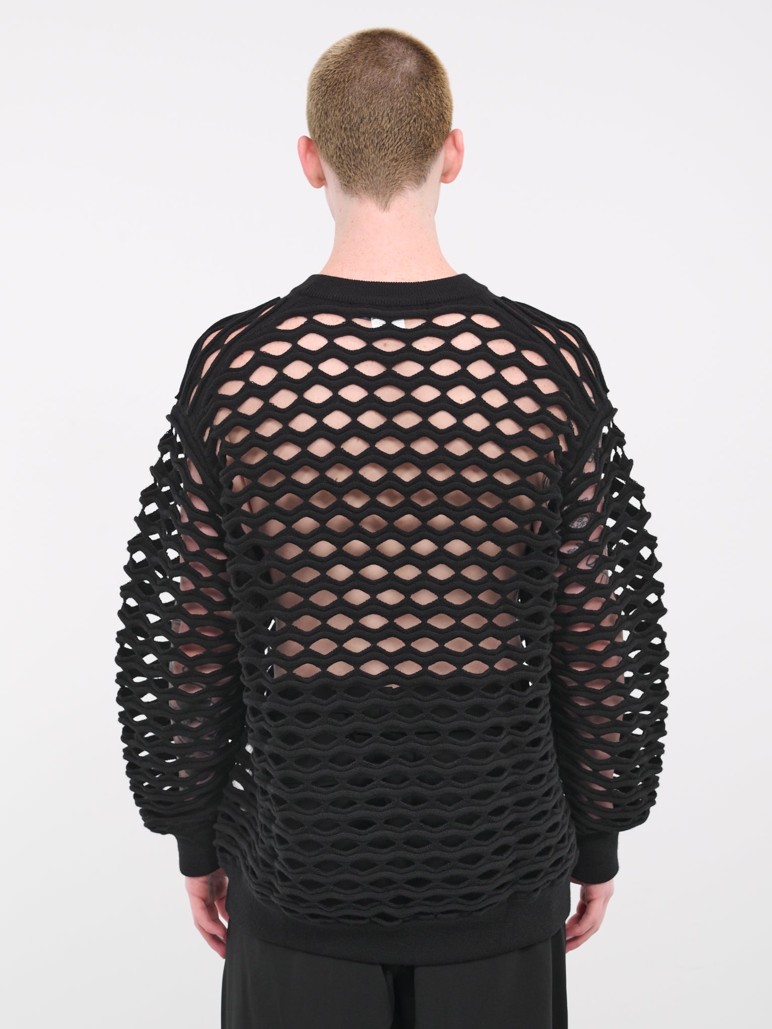 Cut-out Oversized Crewneck - 3