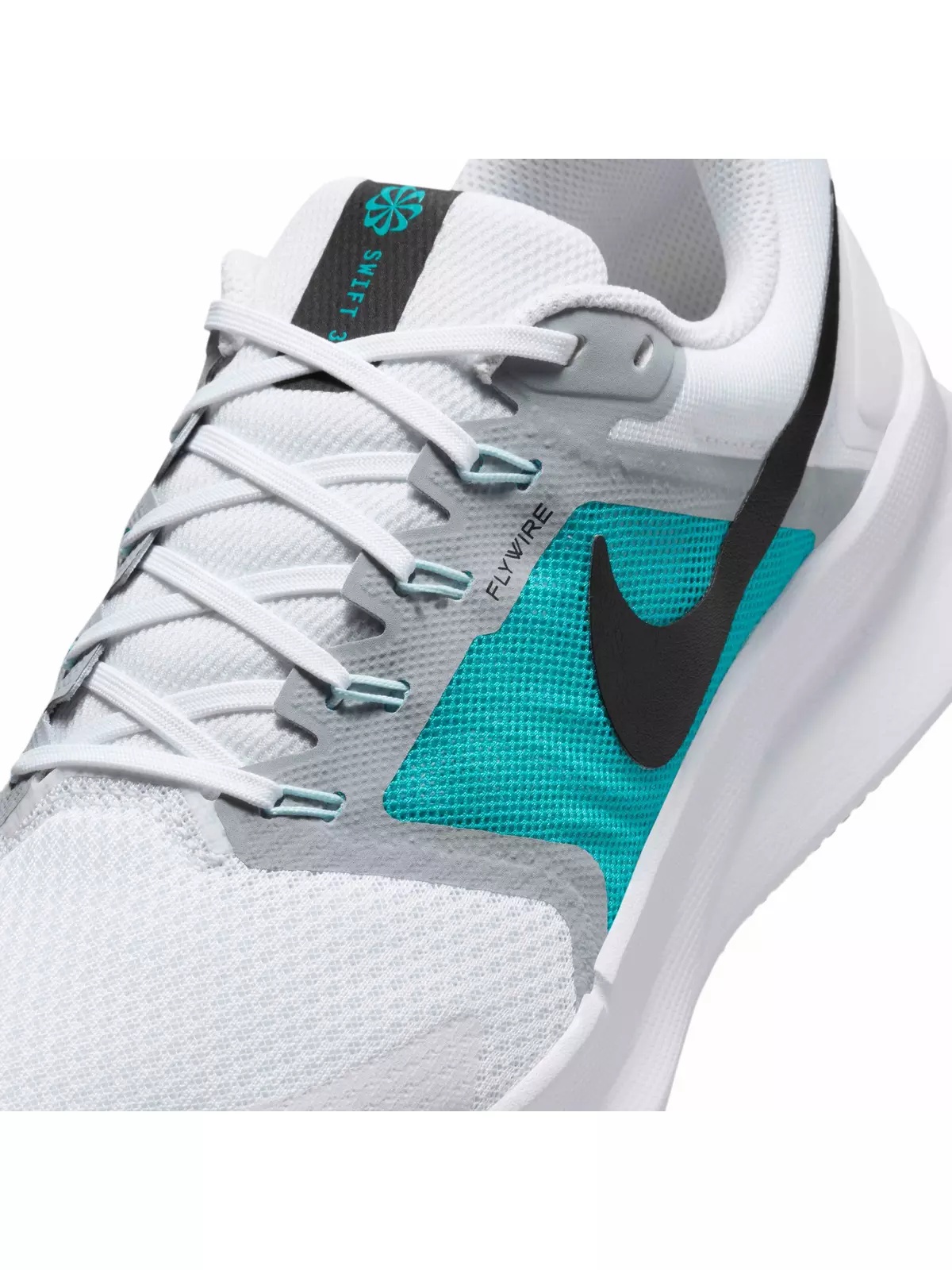 Run Swift 3 "White/Dusty Cactus/Wolf Grey/Black" Men's Running Shoe - 8