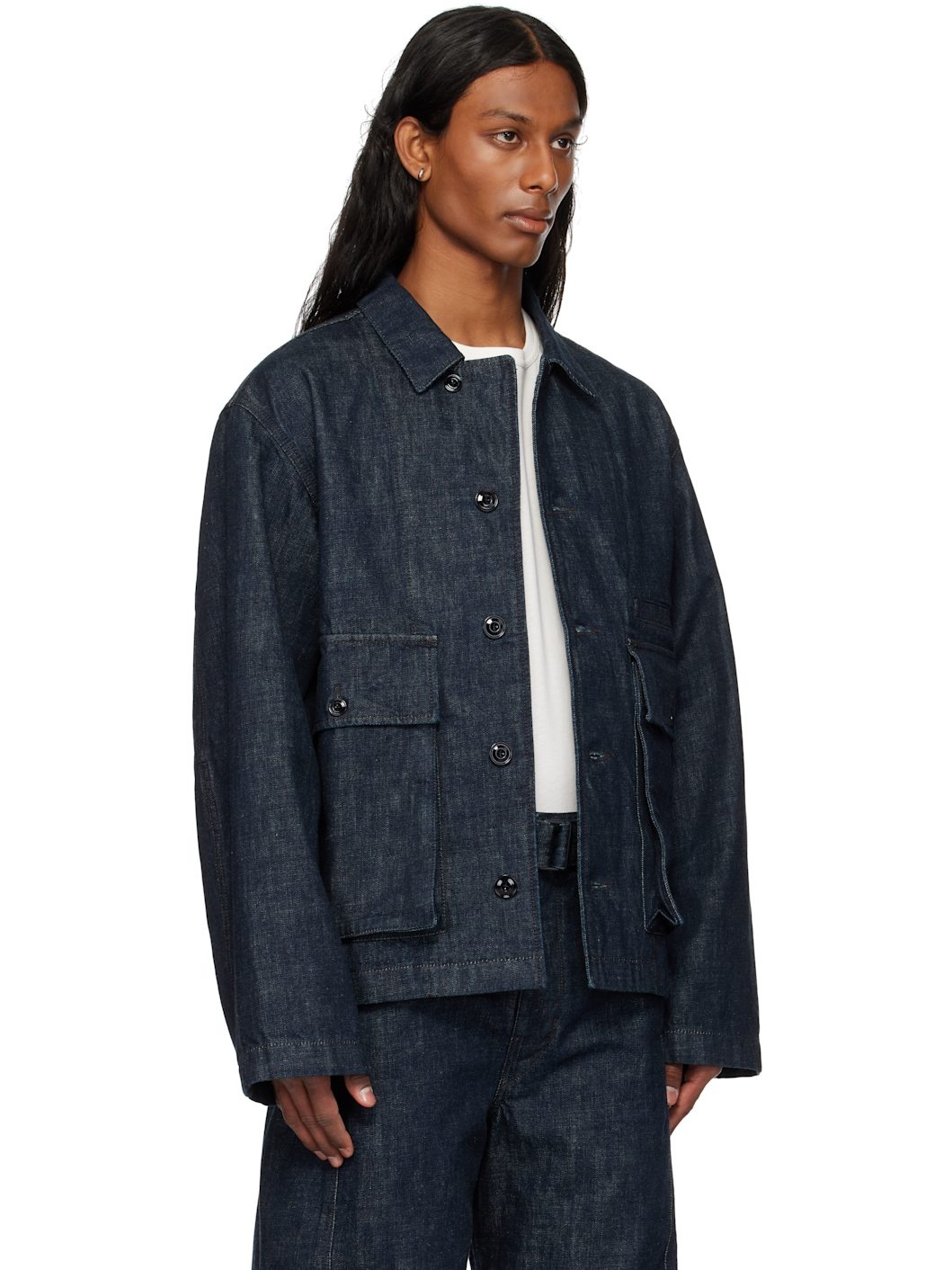 Indigo Boxy Denim Jacket - 2
