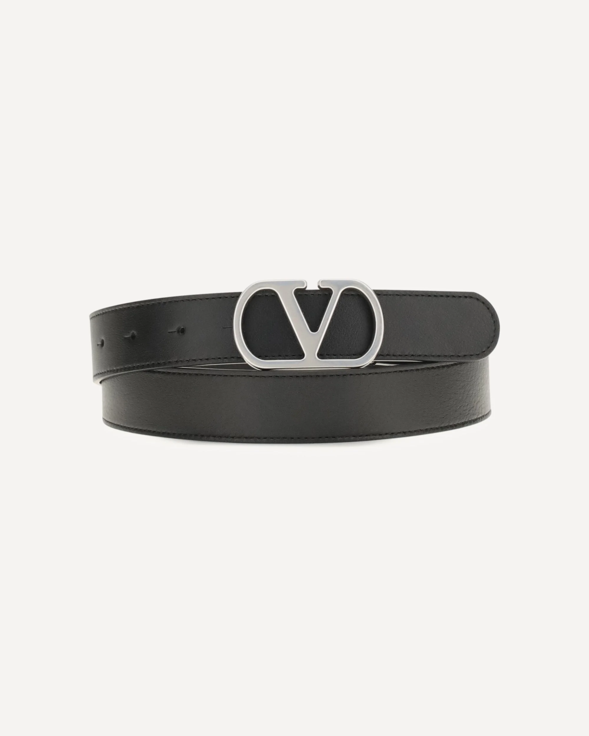 VLogo Signature leather Belt - 1