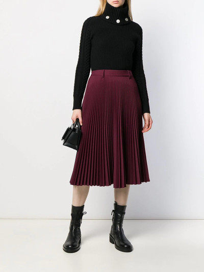 Alexander McQueen studded ribbed knit jumper outlook