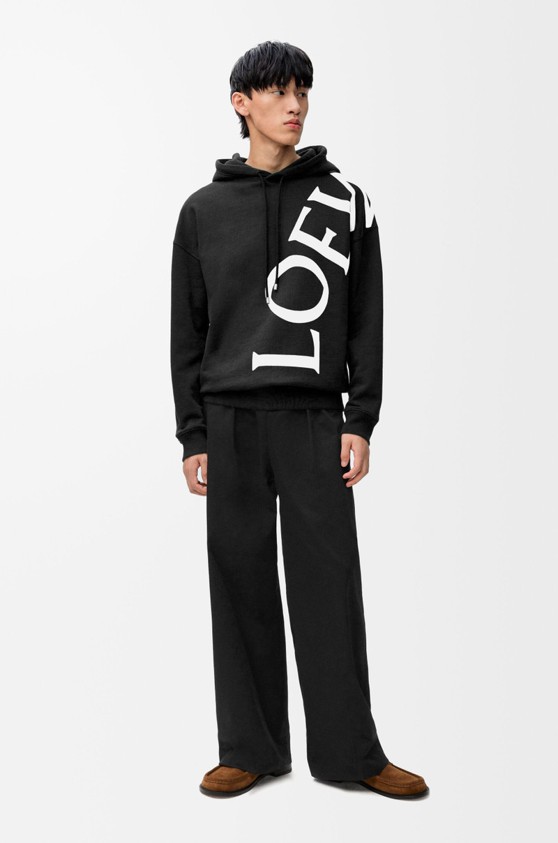 Loewe Relaxed fit hoodie in cotton outlook