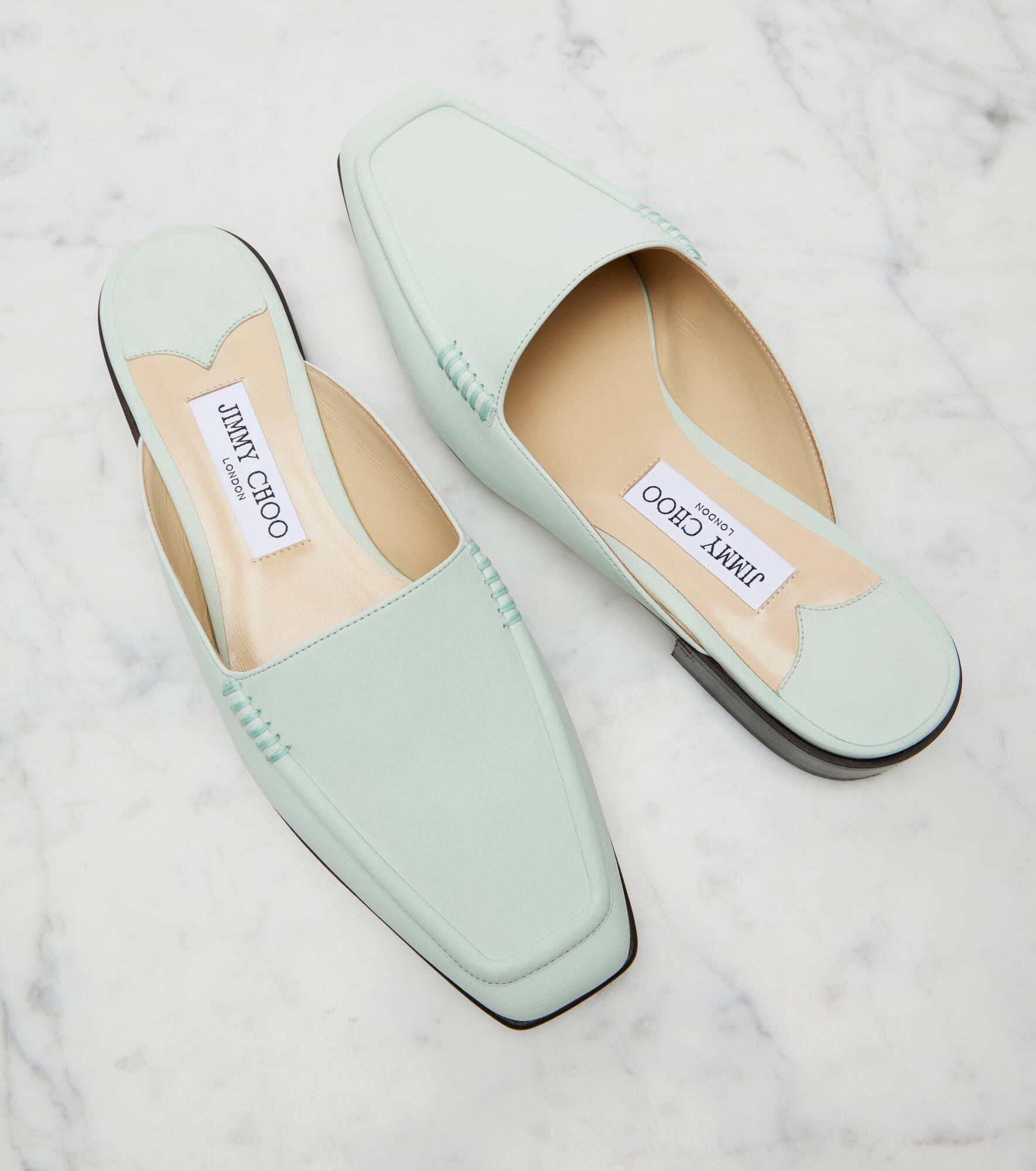 Slide leather mules - 5