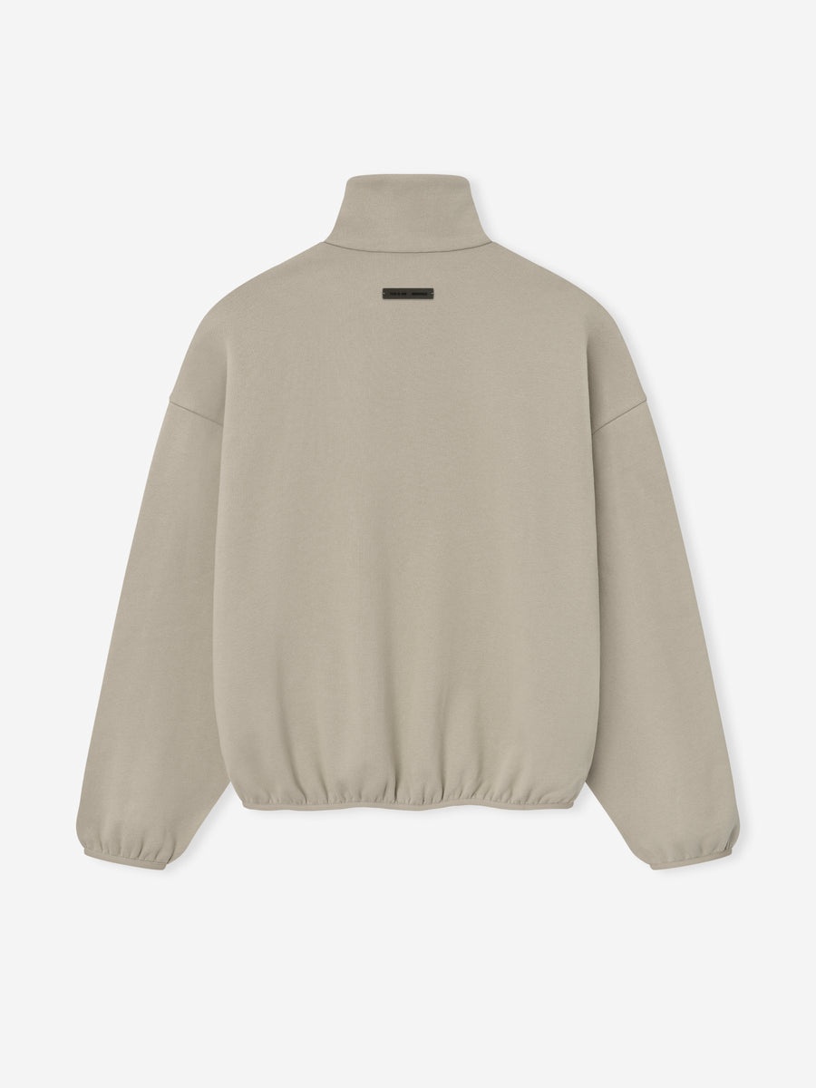 Modern Fleece Track Jacket With Piping - 4