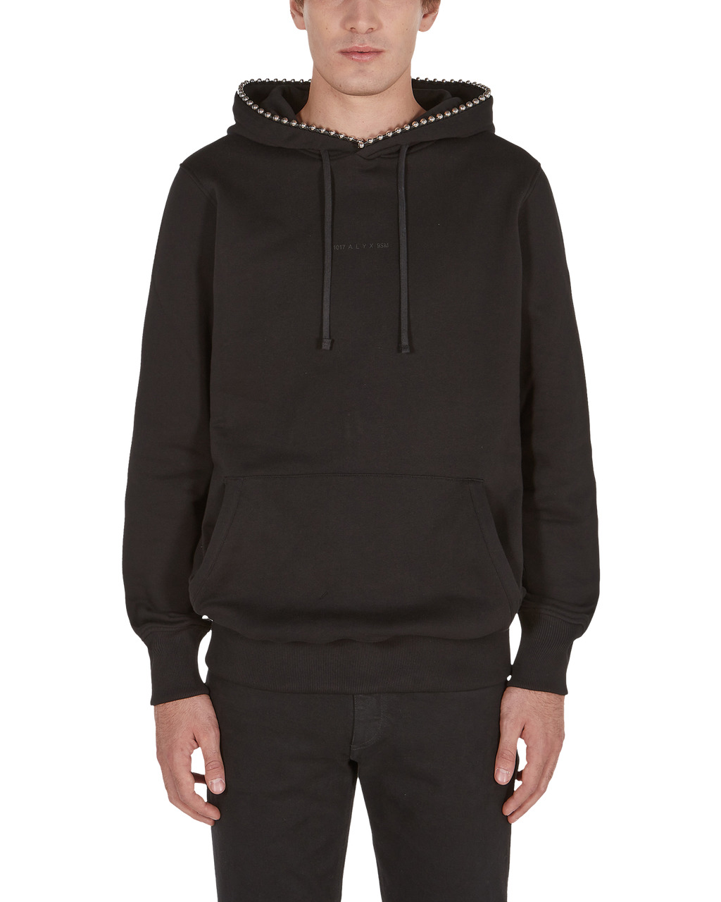 【1017 ALYX 9SM】BELTED BUCKLE ZIP HOODIE 1017 ALYX 9SM Belted Buckle Zip Hoodie in Black for Men