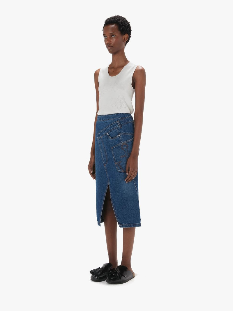 DENIM MIDI 스킨 4
