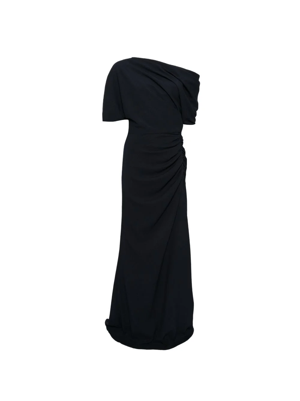 pebble crepe slouch maxi dress - 1