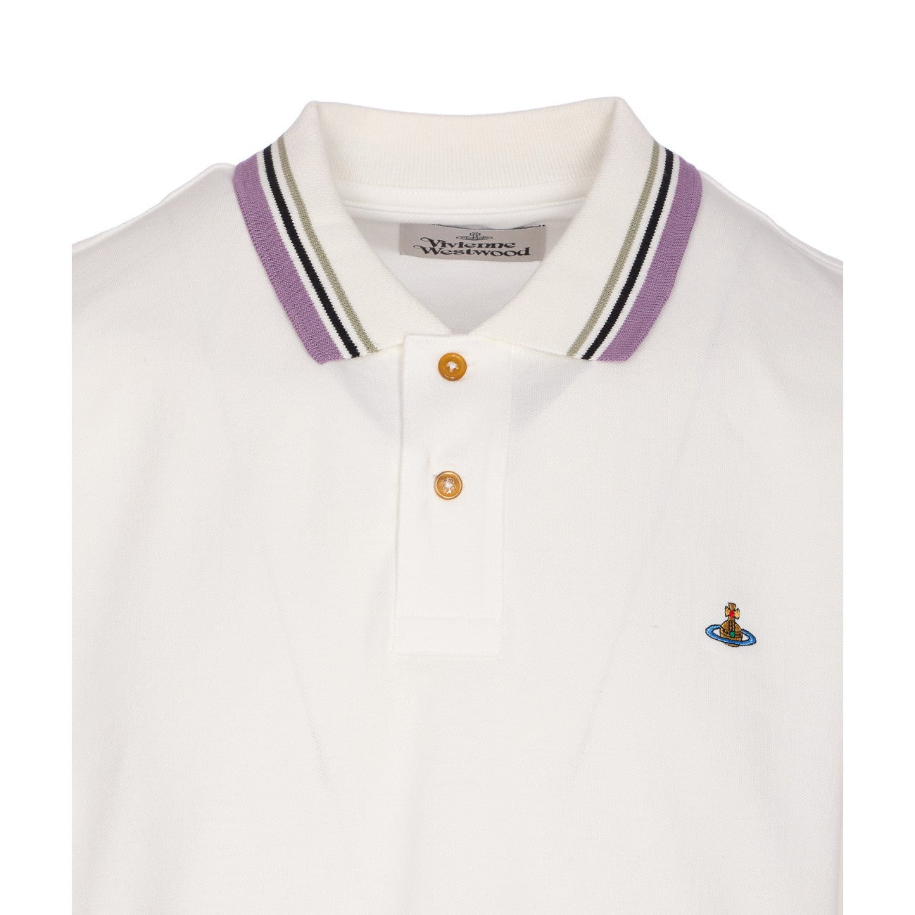 Vivienne Westwood Men Orb Logo Classic Polo - 4