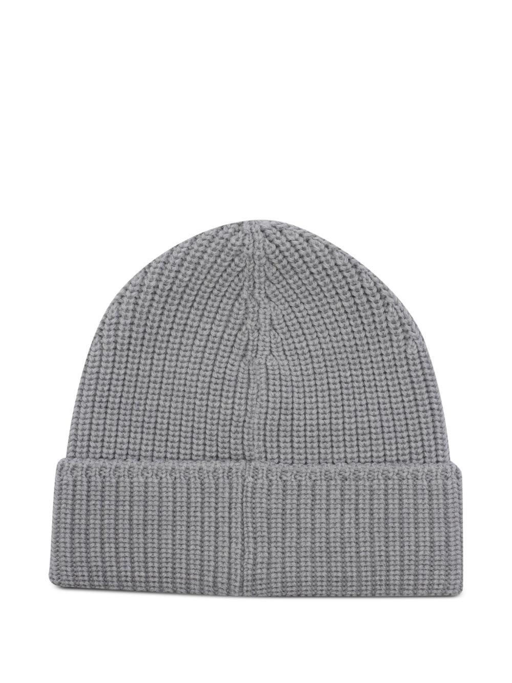 Canada Goose logo-patch ribbed beanie REVERSIBLE