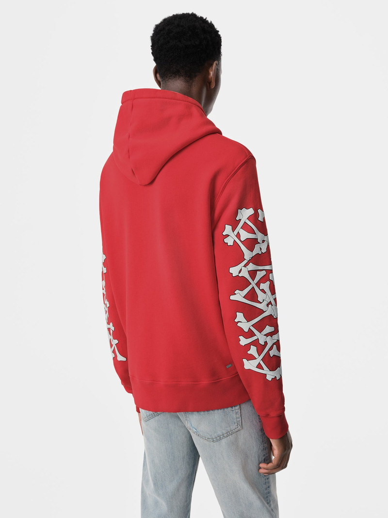 AMIRI BONES STACKED HOODIE outlook