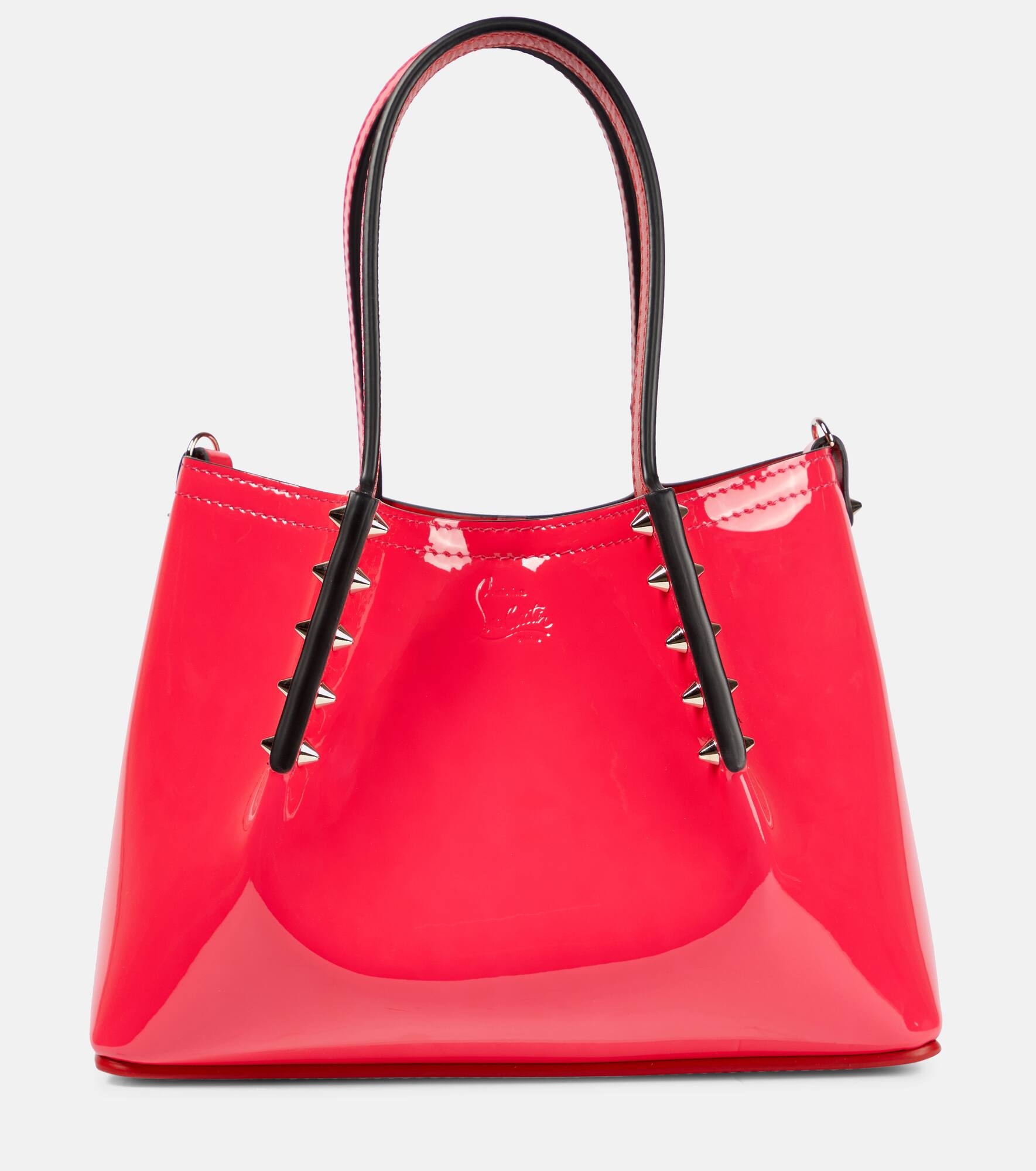 Cabarock Mini patent leather tote - 1