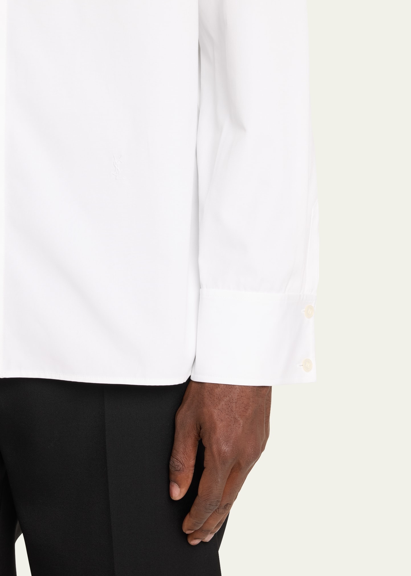 Men's Poplin Dress Shirt - 5