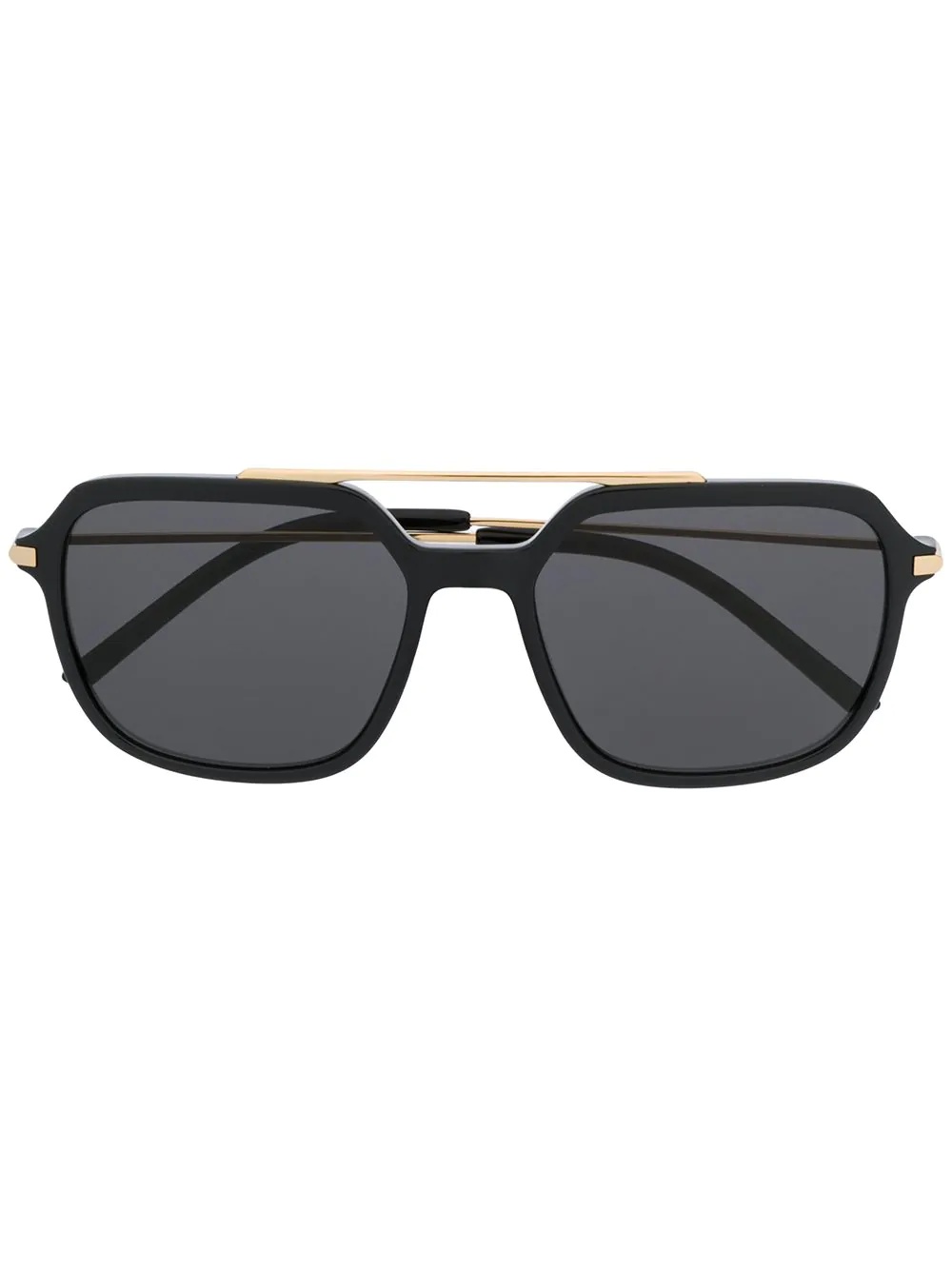 square-frame sunglasses - 1