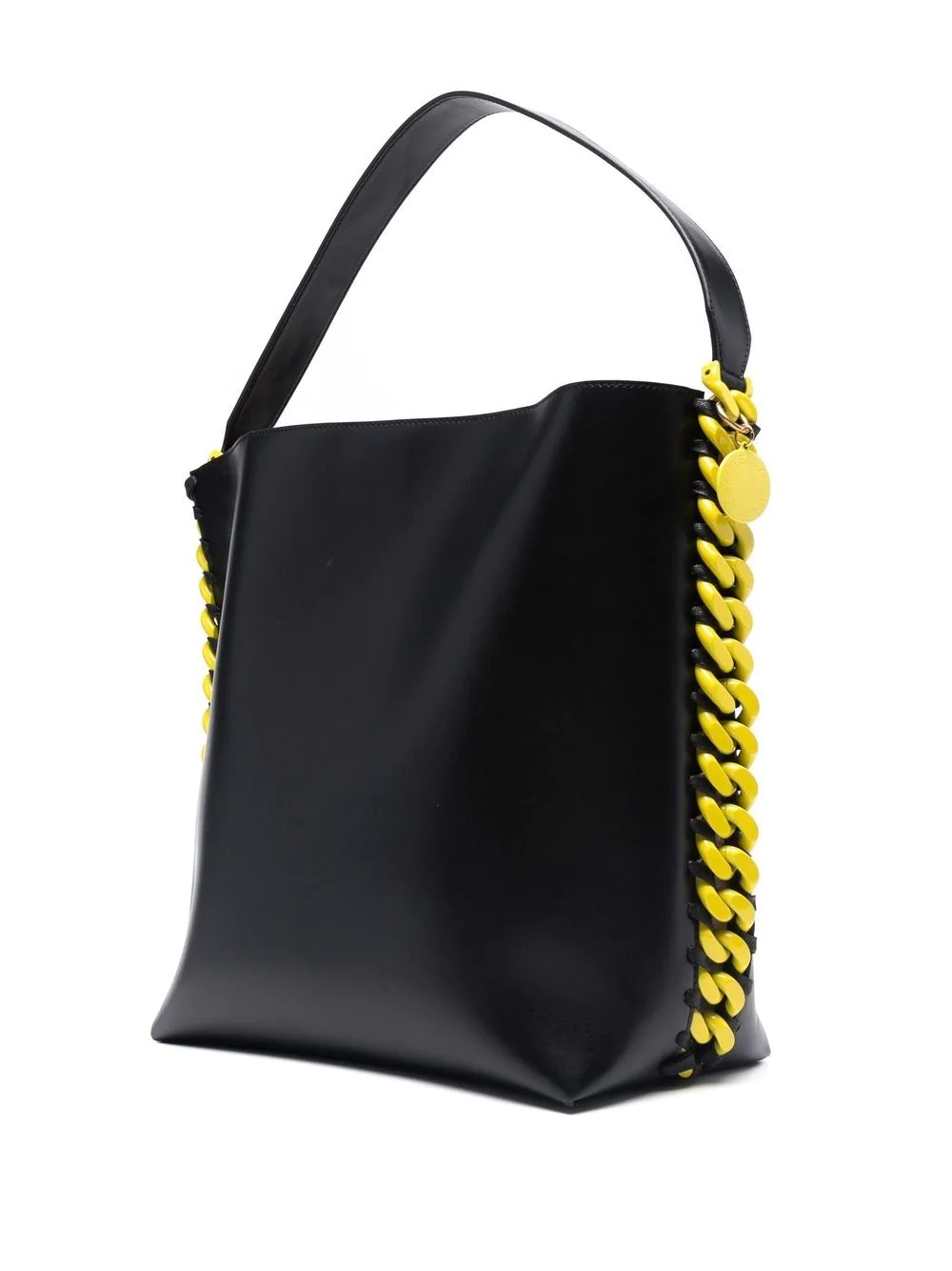 chain-embellished tote bag - 3