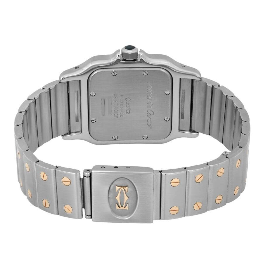 Pre-owned Cartier Cartier Santos Galbee Quartz Silver Dial Men's Watch 187901 - 4