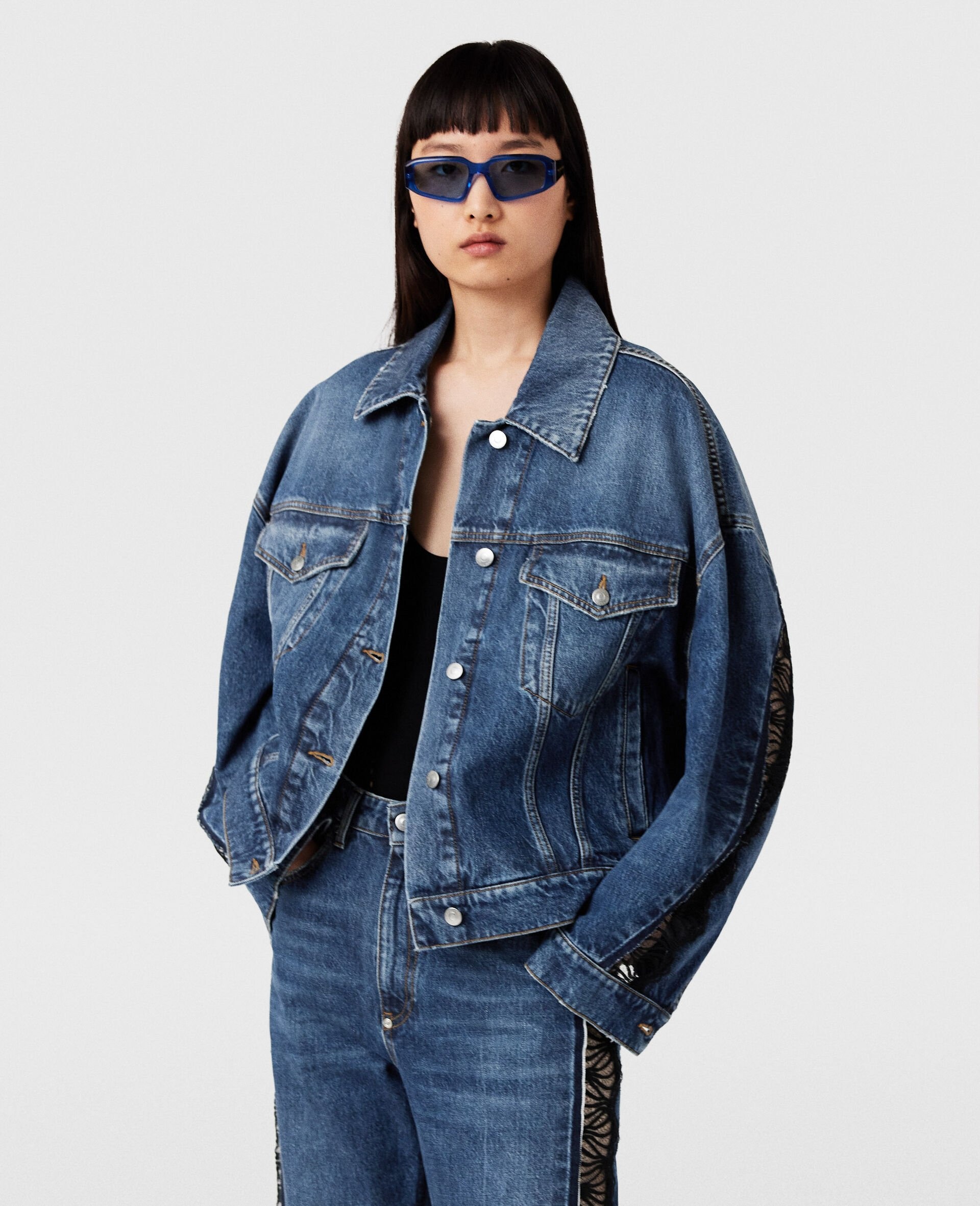 Abstract Rectangle Sunglasses - 3
