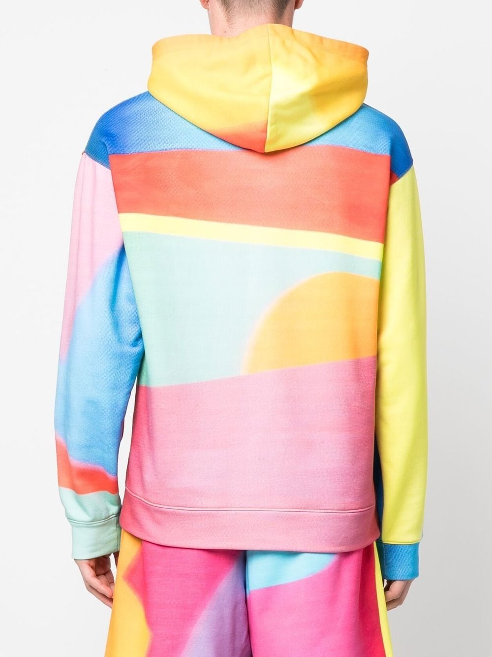 rainbow logo-print hoodie - 4