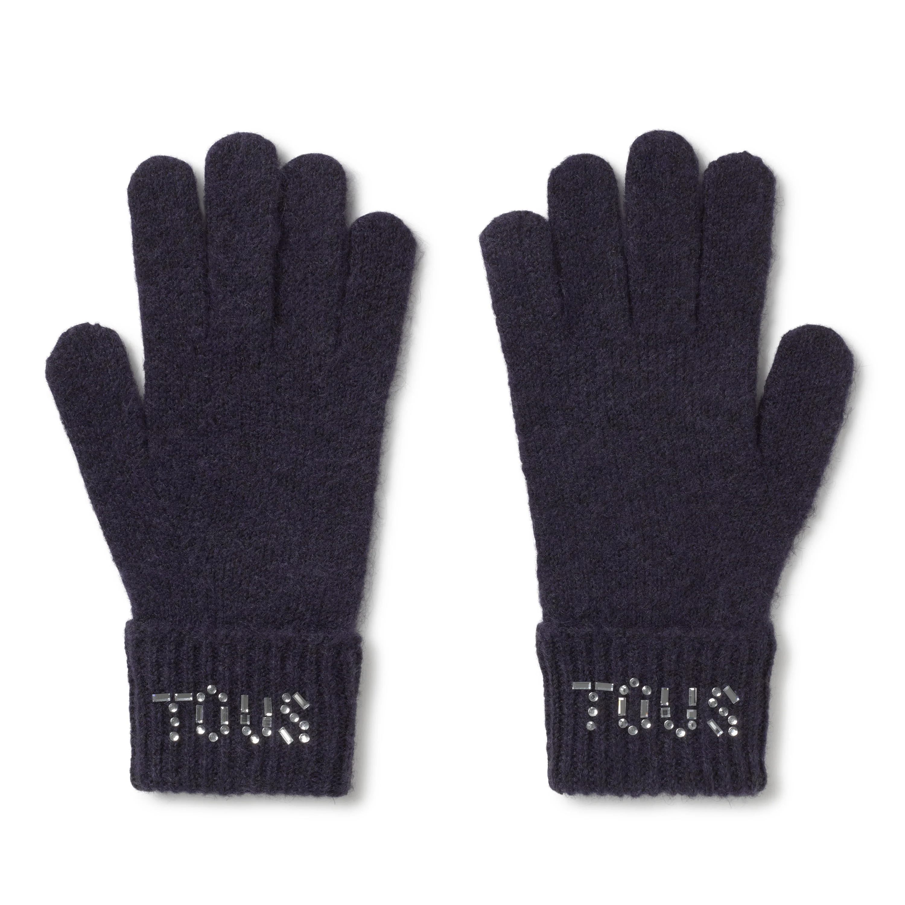 Navy blue gloves TOUS Crystal - 1